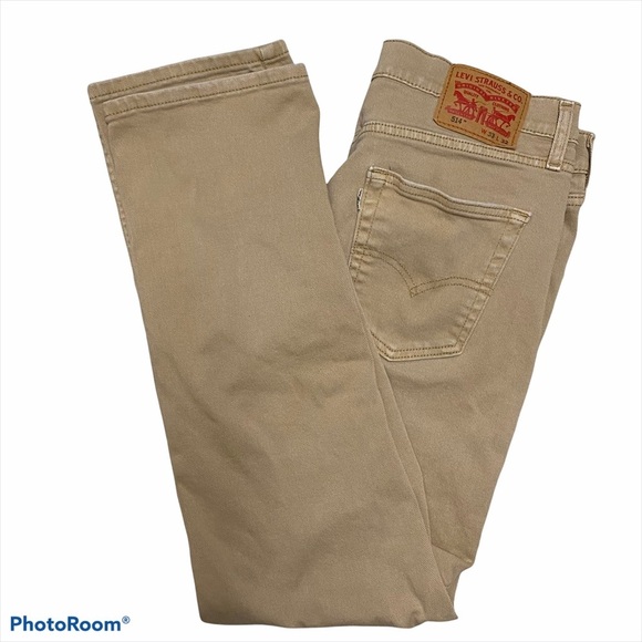 Levi's 514 Men's Straight Khaki Jeans - Picture 3 of 7